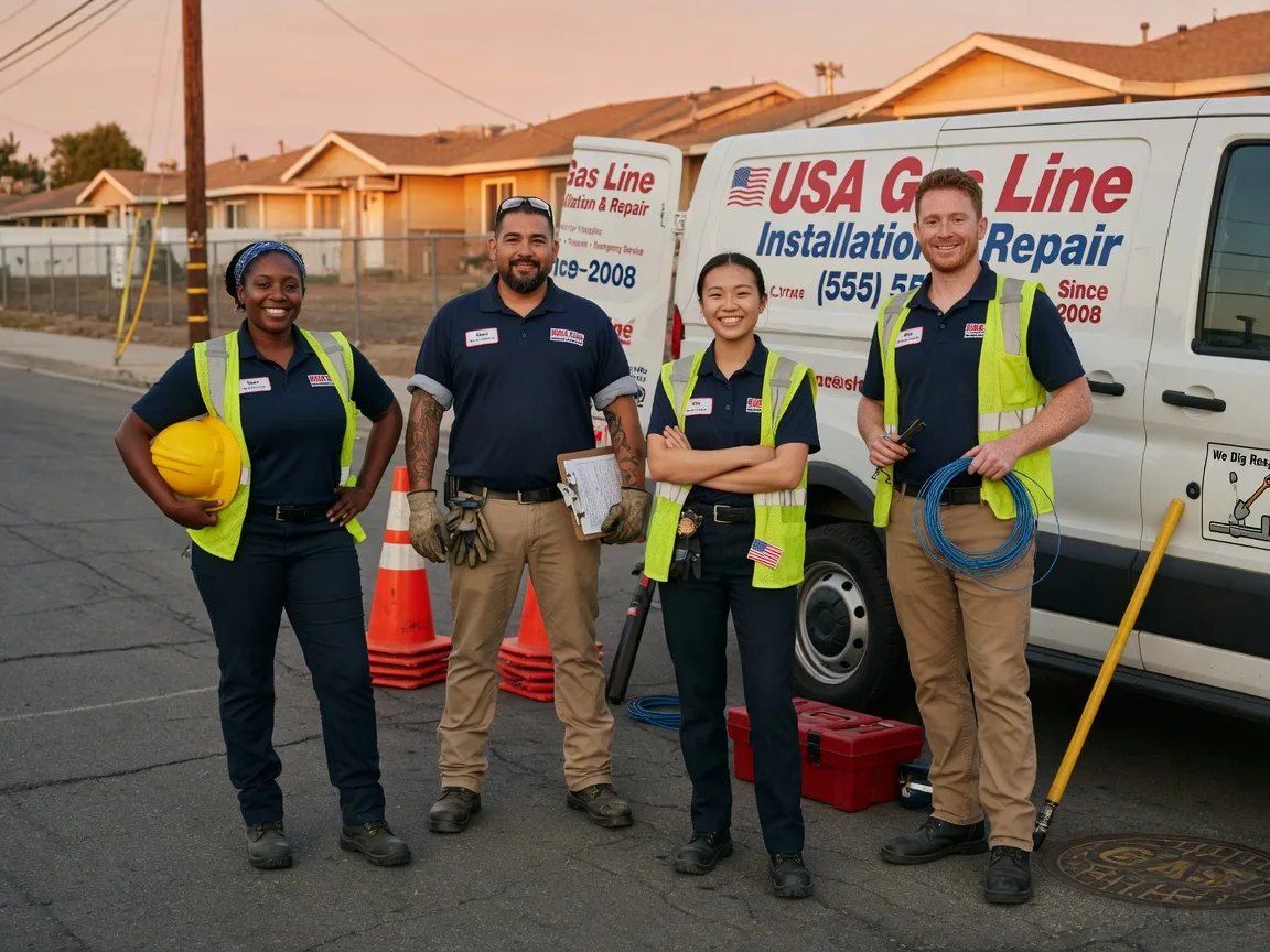 Gas Line Installation company in Tescott, KS